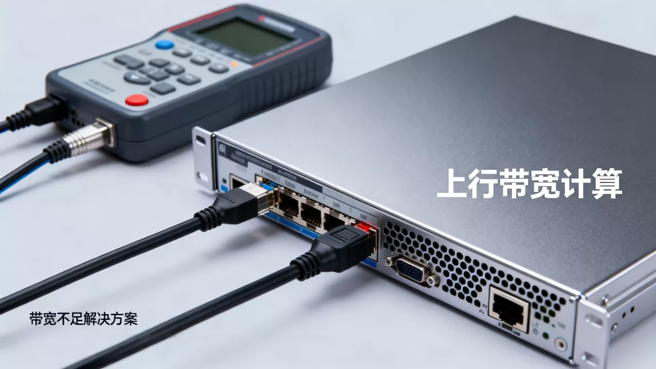 直播推流服务器的上行带宽怎么算才够用,上行带宽不足怎么解决 直播推流服务器的上行带宽怎么算才够用,上行带宽不足怎么解决