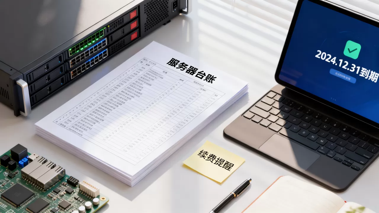 游戏公司服务器台账如何管理?续费提醒怎么做,服务器续费提醒管理技巧 游戏公司服务器台账如何管理?续费提醒怎么做,服务器续费提醒管理技巧