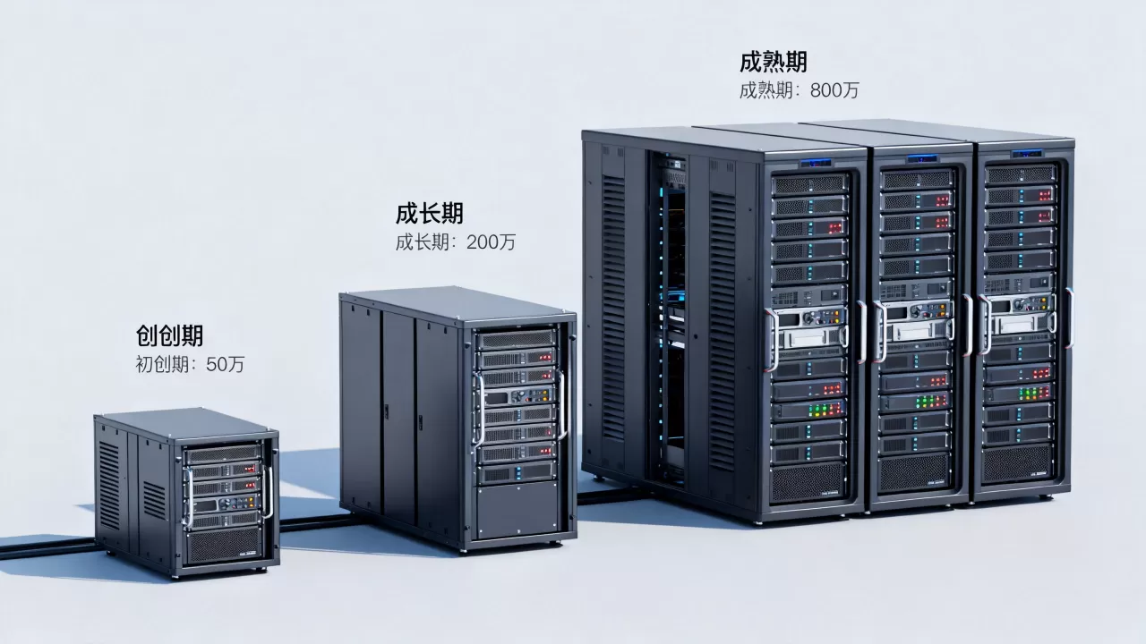 游戏公司不同发展阶段的服务器预算规划