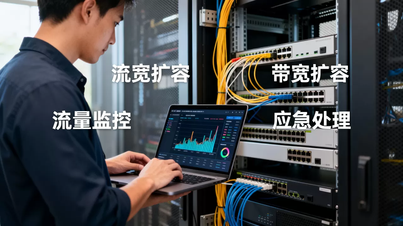突发流量来了怎么给带宽做应急,如何快速扩容带宽? 突发流量来了怎么给带宽做应急,如何快速扩容带宽?