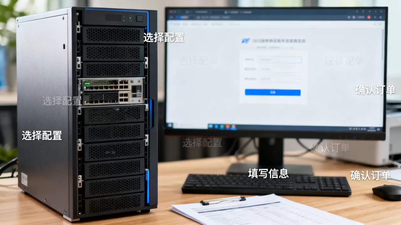 在常州租一台物理服务器下单步骤是什么，具体流程有哪些？