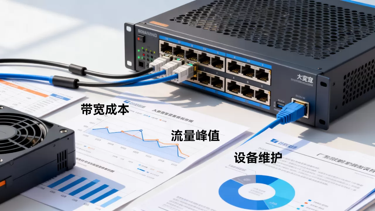 大带宽采购前需要算清的几笔账 大带宽采购前需要算清的几笔账