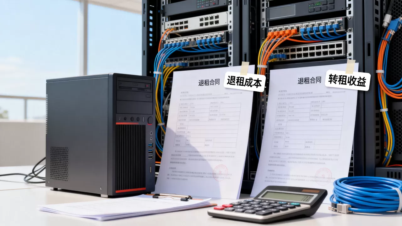 服务器闲置期退租还是转租更划算?成本权衡怎么做 服务器闲置期退租还是转租更划算?成本权衡怎么做