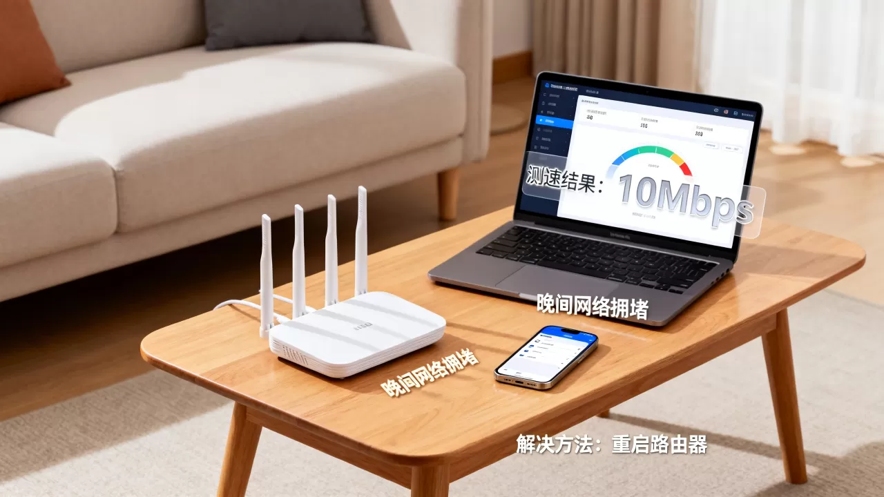 为什么晚间大带宽速率下降?晚上网速慢的解决方法 为什么晚间大带宽速率下降?晚上网速慢的解决方法