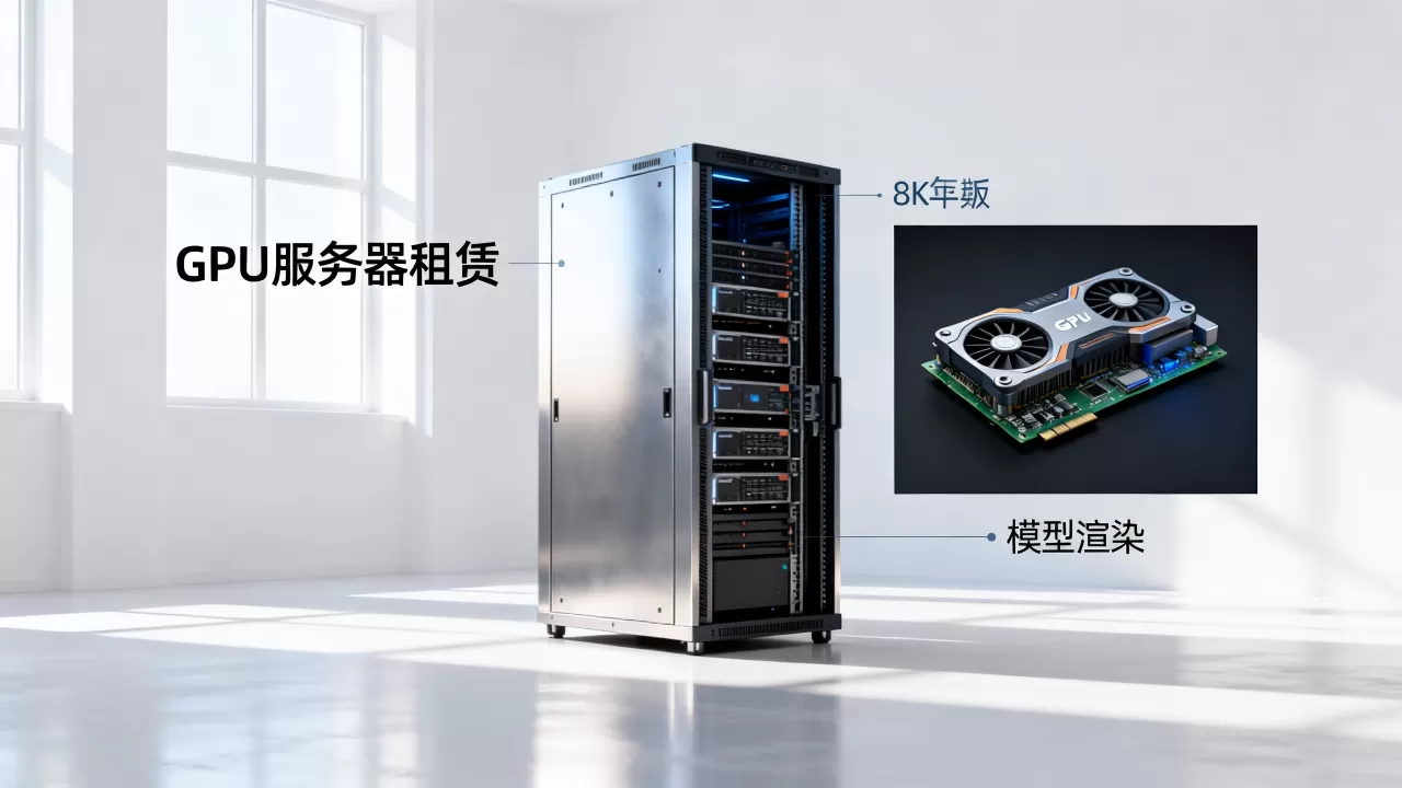 南通工程项目模型渲染租GPU服务器怎么租？GPU服务器租赁多少钱