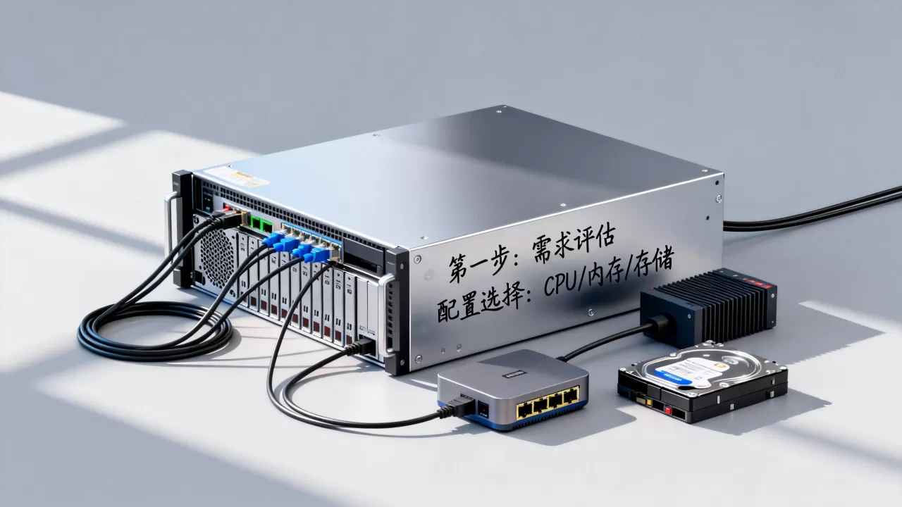 江苏中小企业租独立服务器要走的第一步是什么，怎么选配置？