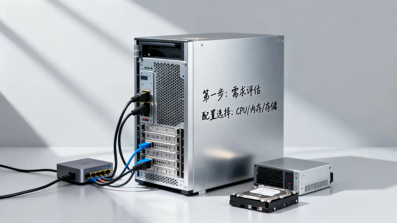 江苏中小企业租独立服务器要走的第一步是什么，怎么选配置？