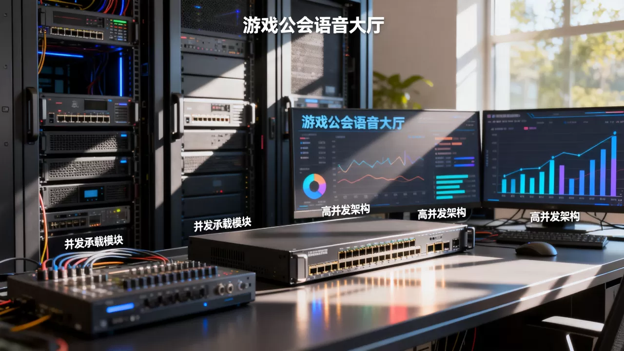 游戏公会语音大厅并发承载怎么设计?高并发架构方案 游戏公会语音大厅并发承载怎么设计?高并发架构方案