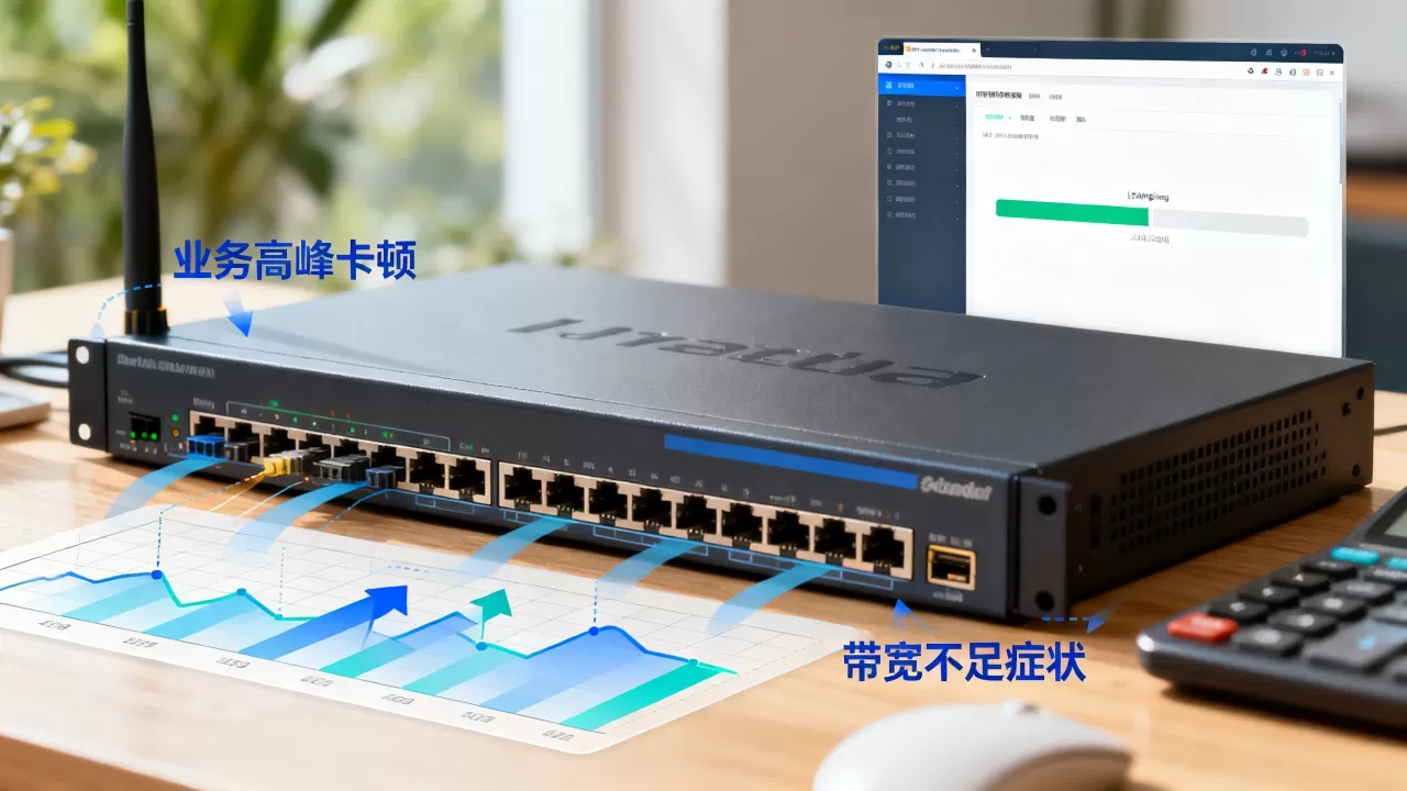 业务高峰时段卡顿一定是缺带宽吗?,带宽不足有哪些症状? 业务高峰时段卡顿一定是缺带宽吗?,带宽不足有哪些症状?