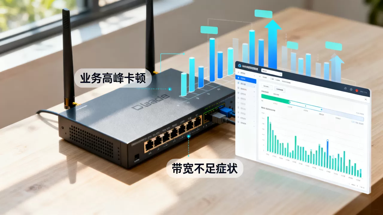 业务高峰时段卡顿一定是缺带宽吗?,带宽不足有哪些症状? 业务高峰时段卡顿一定是缺带宽吗?,带宽不足有哪些症状?