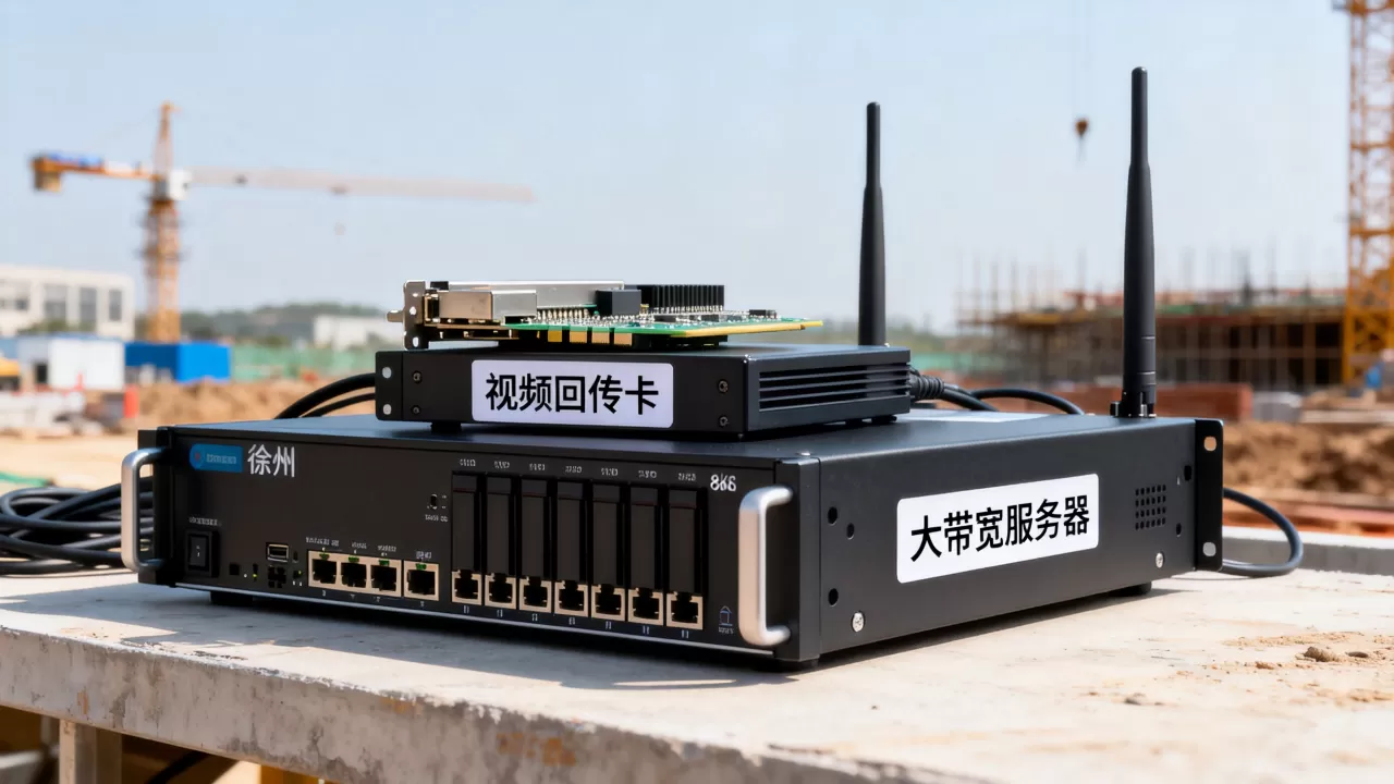 徐州工地设备回传视频卡租大带宽服务器