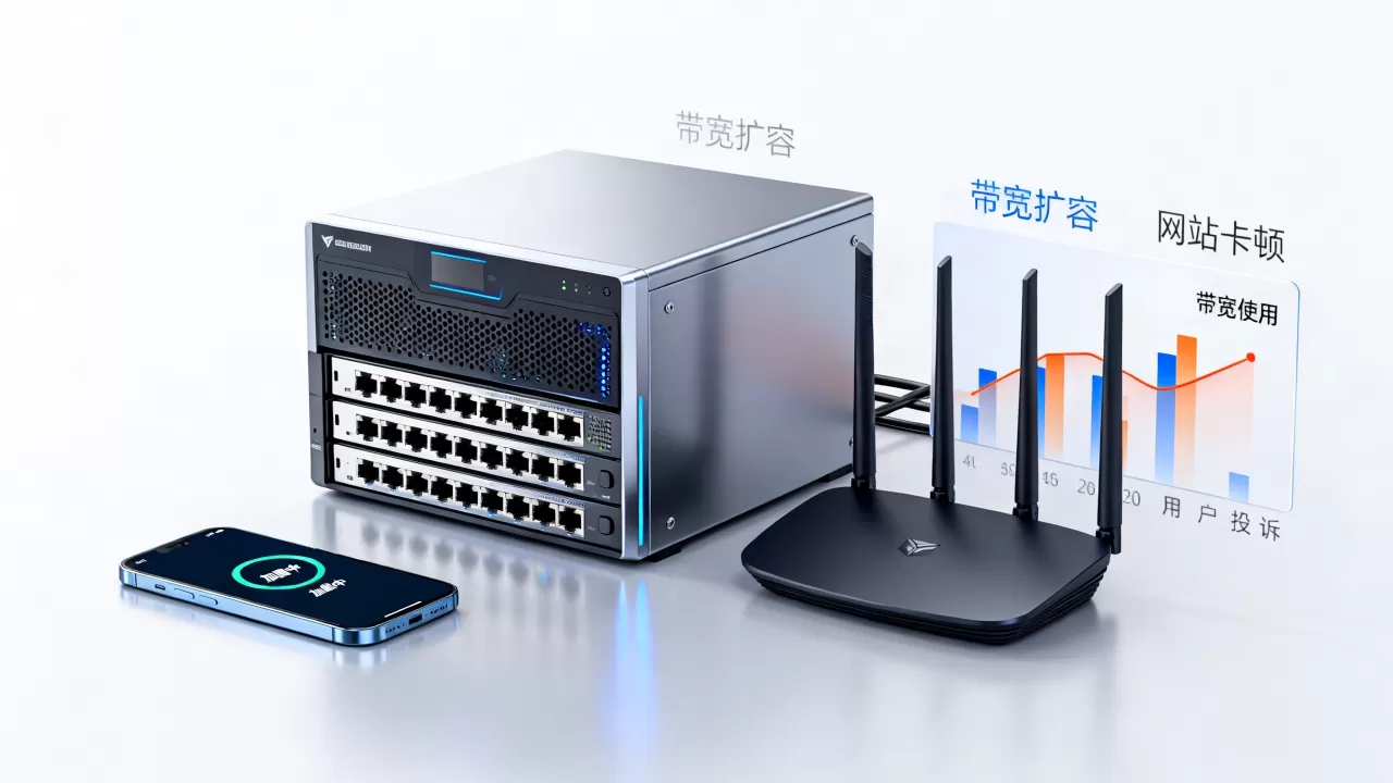 用户投诉加载慢时带宽该不该先扩容，网站卡顿优先升级带宽有用吗