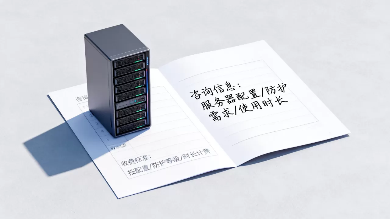 江苏高防服务器价格咨询要提供哪些信息，怎么收费？