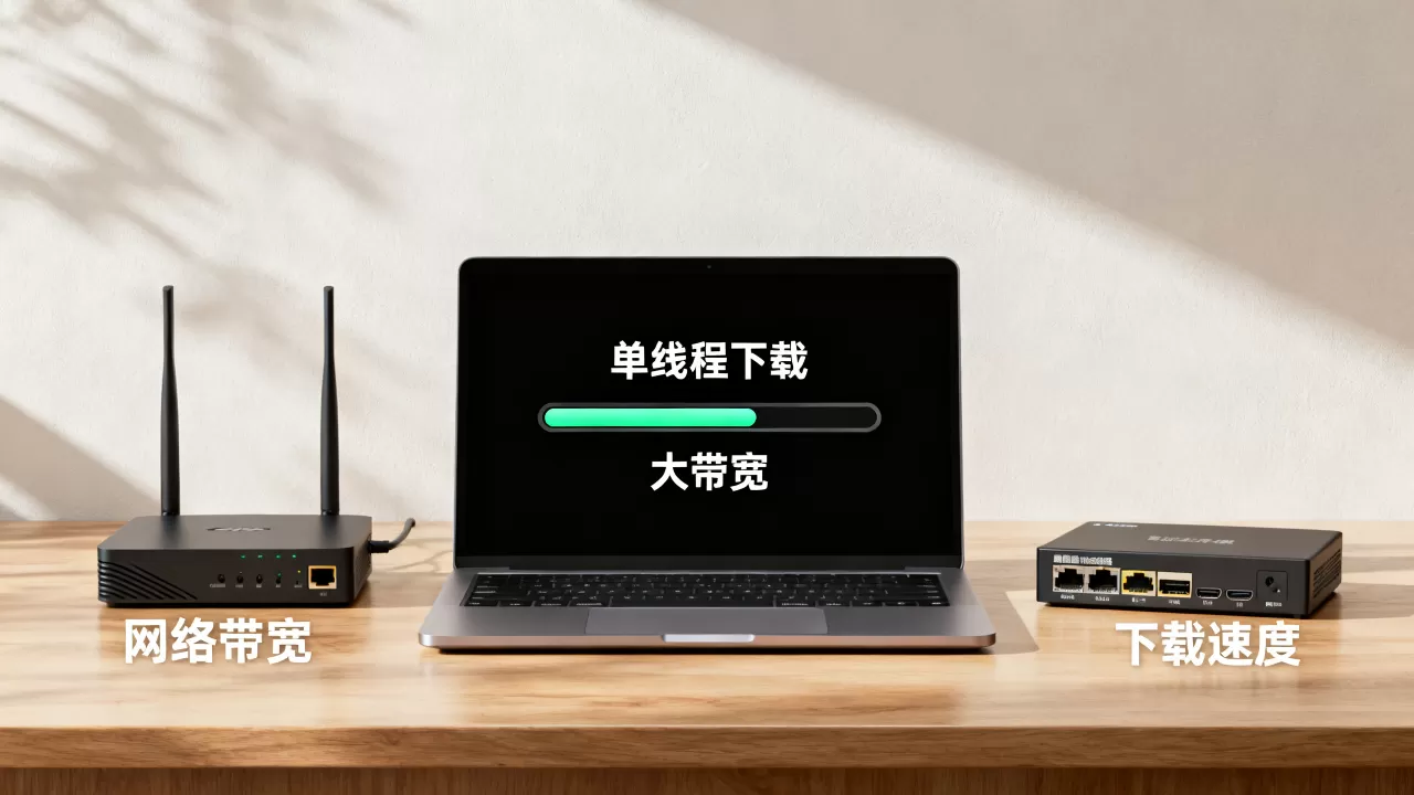 单线程下载慢在大带宽下是否正常,大带宽单线程下载慢是什么原因 单线程下载慢在大带宽下是否正常,大带宽单线程下载慢是什么原因