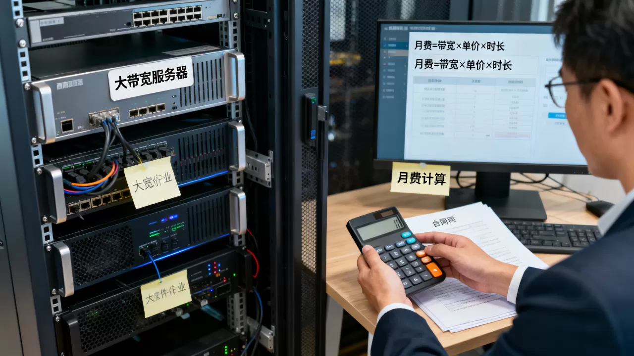 南京软件企业租大带宽服务器月费怎么算 南京软件企业租大带宽服务器月费怎么算