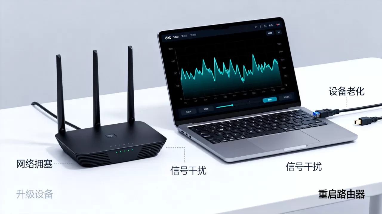大带宽下载速率忽快忽慢的原因是什么,怎么解决? 大带宽下载速率忽快忽慢的原因是什么,怎么解决?