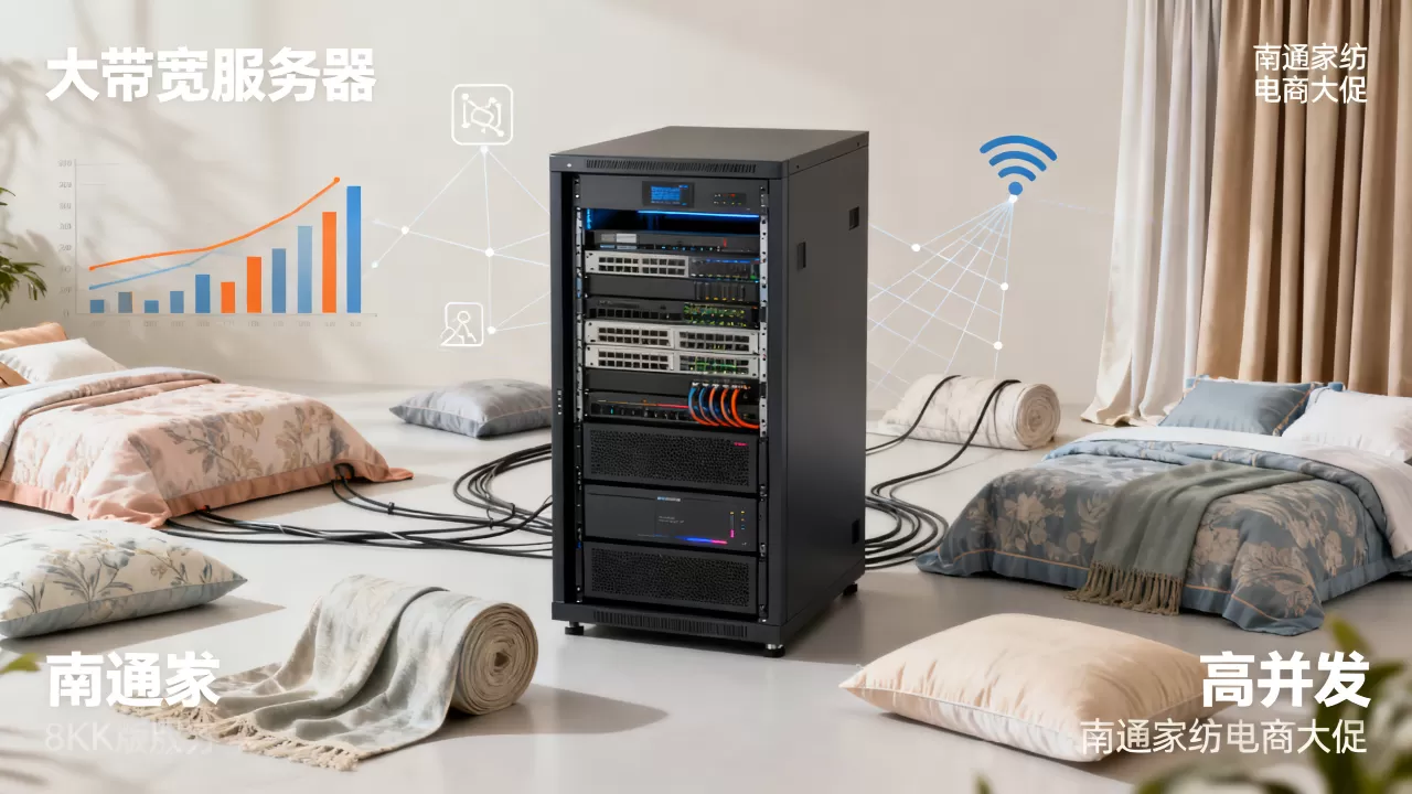 南通家纺电商大促流量暴增怎么租大带宽服务器?扛住高并发秘诀 南通家纺电商大促流量暴增怎么租大带宽服务器?扛住高并发秘诀