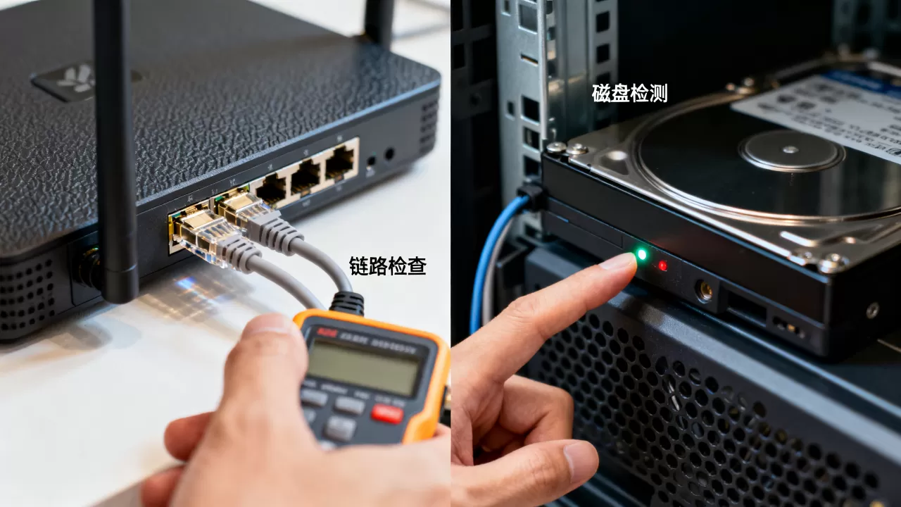 跑不满带宽时先查链路还是磁盘,网速变慢怎么排查 跑不满带宽时先查链路还是磁盘,网速变慢怎么排查