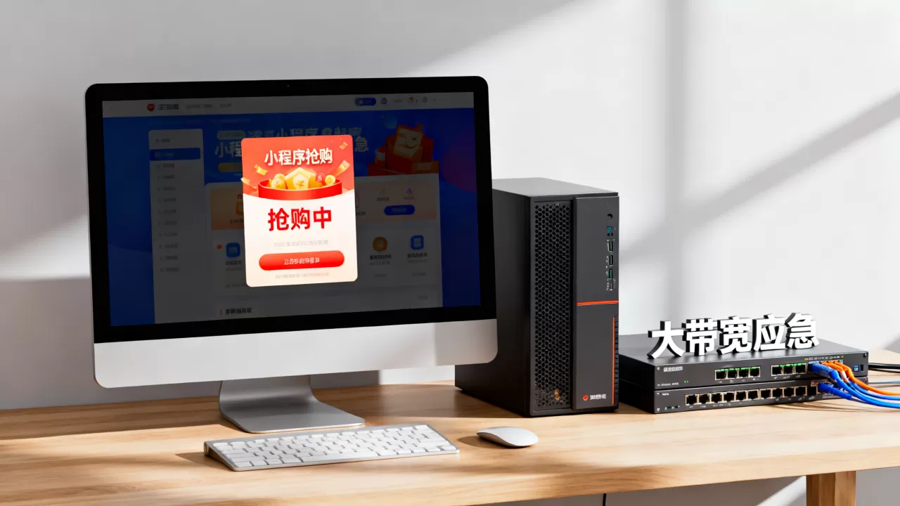 合肥小程序抢购一秒瘫痪怎么办,租大带宽应急真的有用吗? 合肥小程序抢购一秒瘫痪怎么办,租大带宽应急真的有用吗?