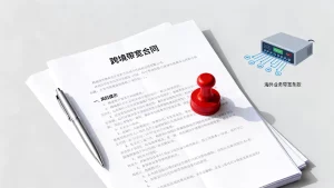 跨境带宽合同签约要注意什么，海外业务带宽条款风险有哪些？