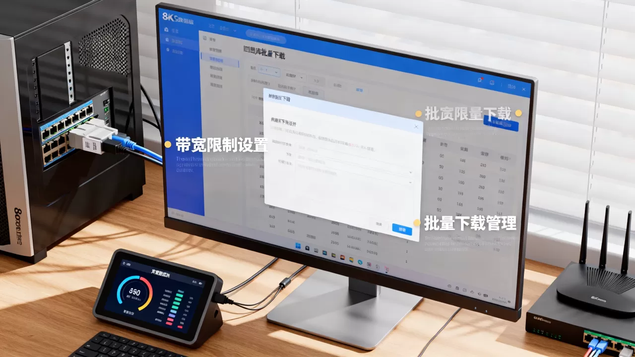 图库类站点批量下载如何控制带宽?带宽限制方法 图库类站点批量下载如何控制带宽?带宽限制方法