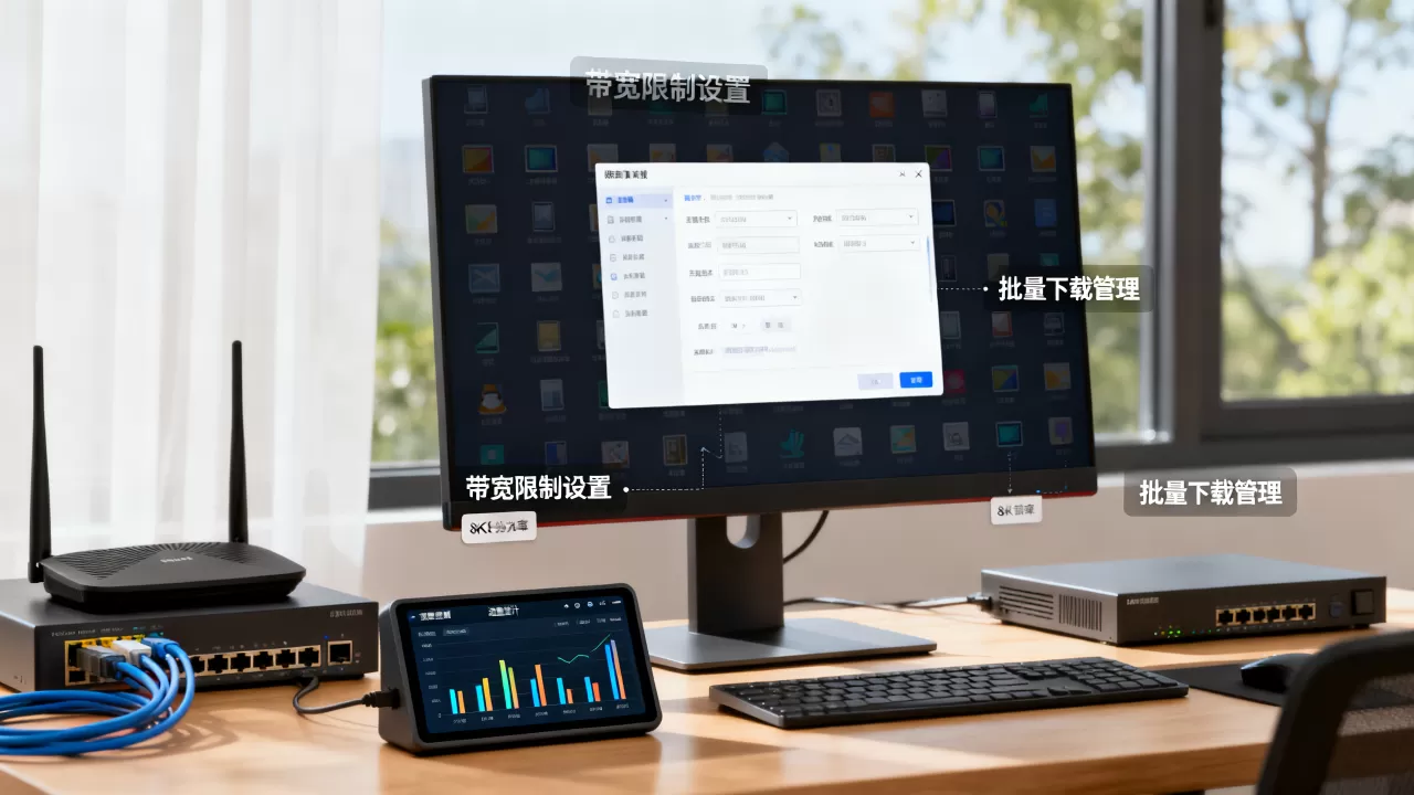 图库类站点批量下载如何控制带宽?带宽限制方法 图库类站点批量下载如何控制带宽?带宽限制方法