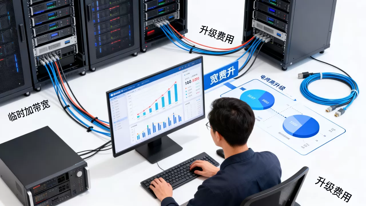 合肥电商大促临时加带宽要多花多少钱?大促带宽升级费用贵吗? 合肥电商大促临时加带宽要多花多少钱?大促带宽升级费用贵吗?