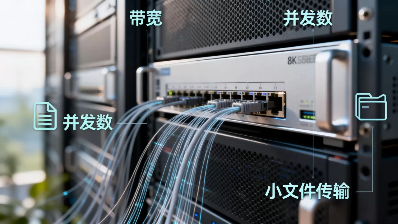 海量小文件场景大带宽与连接数怎么配比,带宽和并发数多少合适 海量小文件场景大带宽与连接数怎么配比,带宽和并发数多少合适
