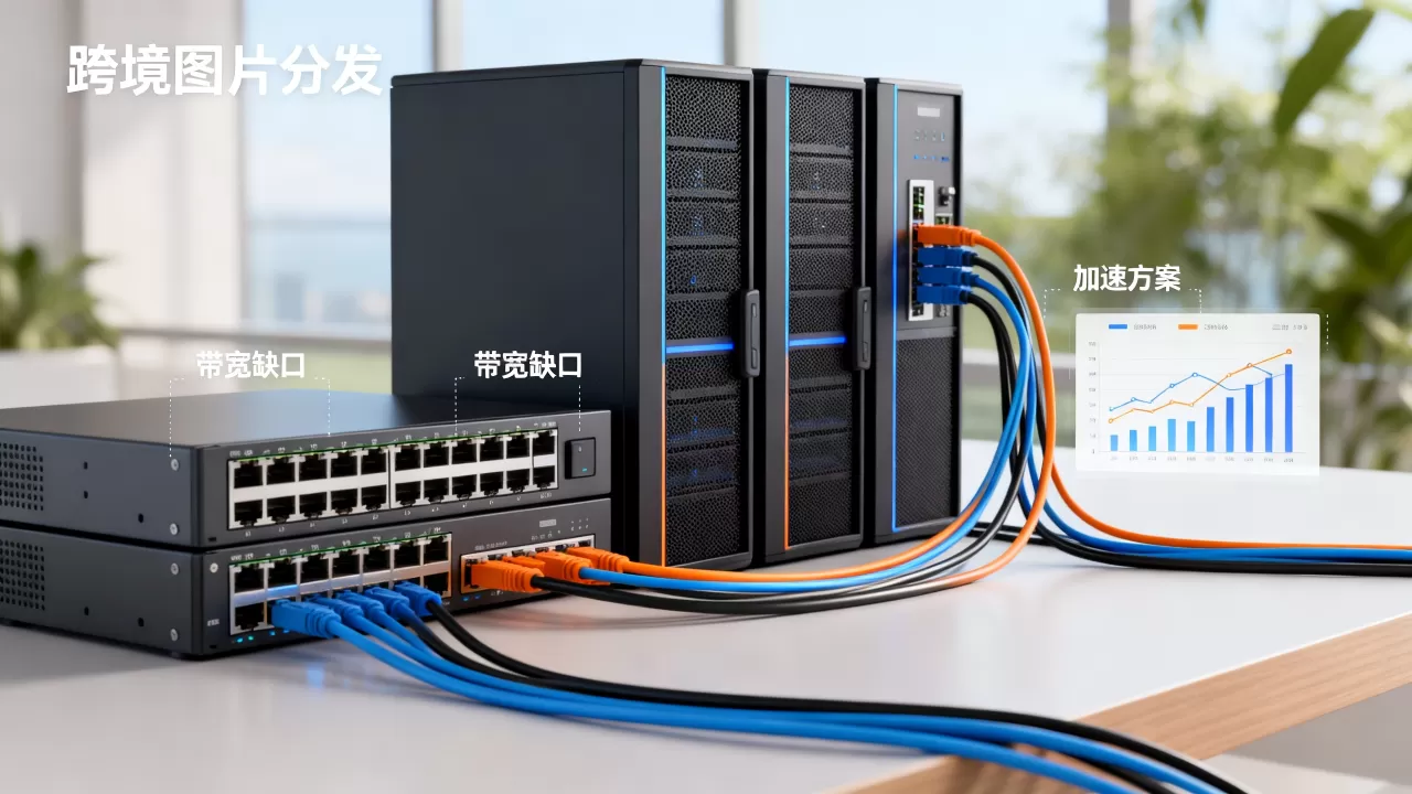 跨境图片分发晚高峰带宽缺口怎么补，跨境图片分发加速方案？