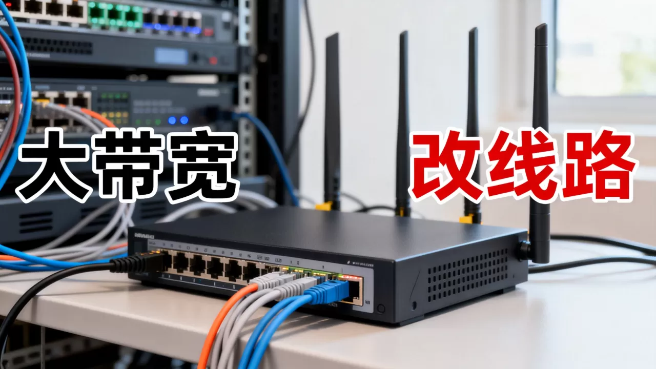 合肥外贸站海外打开慢怎么解决，租大带宽改线路有用吗？