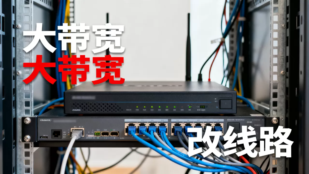 合肥外贸站海外打开慢怎么解决，租大带宽改线路有用吗？