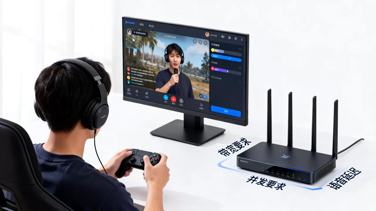 游戏内置语音对带宽和并发的要求是什么？语音延迟高吗？