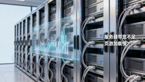 页游加载慢是不是服务器带宽不够用,云服务器带宽不足怎么办?