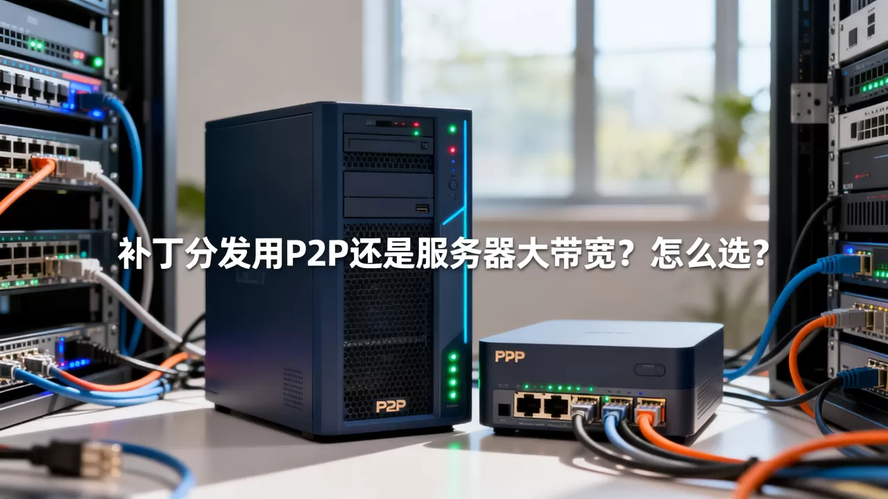 补丁分发用P2P还是服务器大带宽?,怎么选? 补丁分发用P2P还是服务器大带宽?,怎么选?