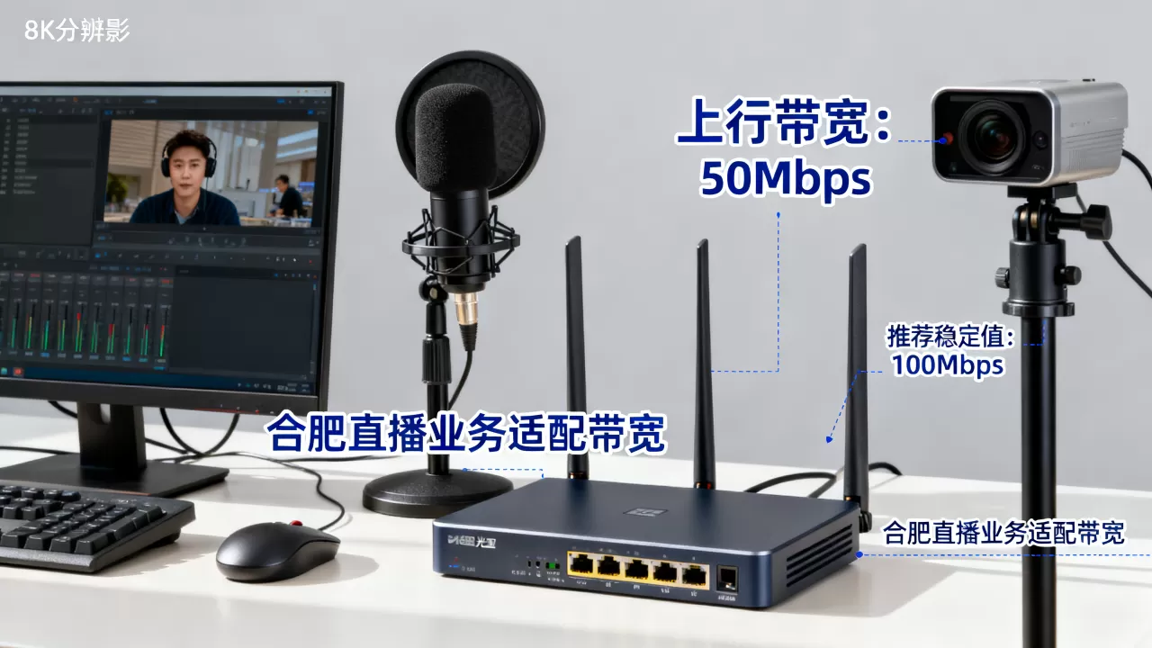 合肥直播业务选多大上行带宽比较稳,上行带宽多少够用? 合肥直播业务选多大上行带宽比较稳,上行带宽多少够用?