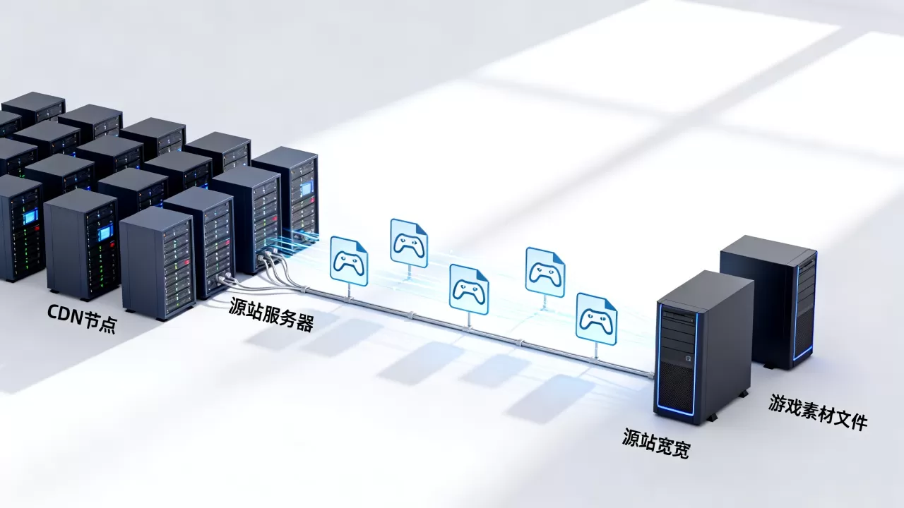游戏素材分发该走CDN还是直接源站带宽,哪个加载更快? 游戏素材分发该走CDN还是直接源站带宽,哪个加载更快?