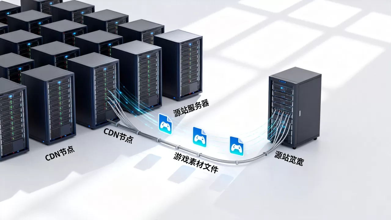 游戏素材分发该走CDN还是直接源站带宽,哪个加载更快? 游戏素材分发该走CDN还是直接源站带宽,哪个加载更快?