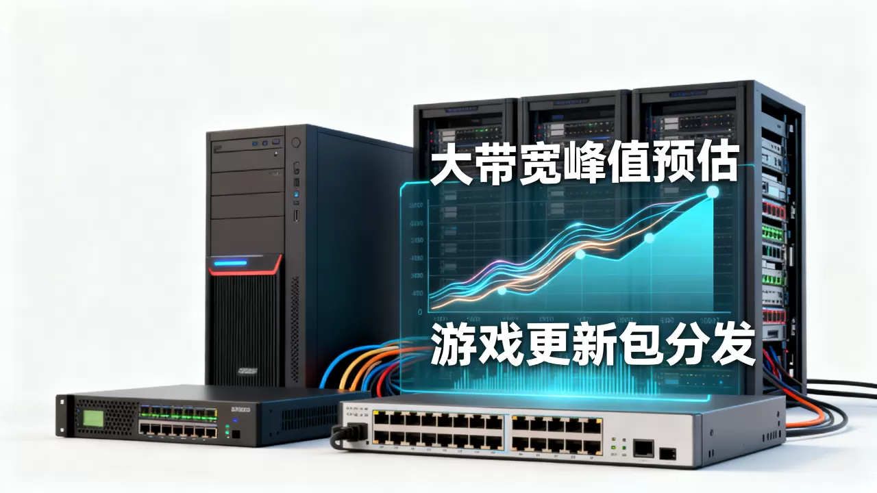 游戏客户端更新包分发的大带宽峰值怎么预估