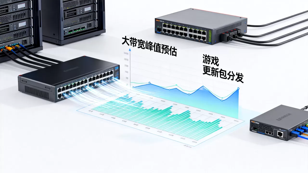 游戏客户端更新包分发的大带宽峰值怎么预估