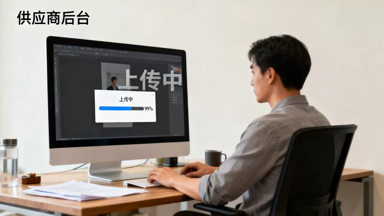 图片上传进度条总卡住引得供应商后台一片抱怨 图片上传进度条总卡住引得供应商后台一片抱怨