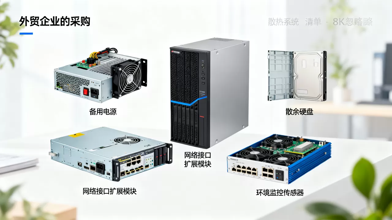 外贸企业服务器采购清单里容易忽略的项目