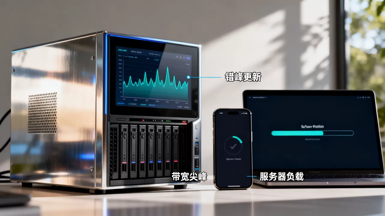 软件更新推送如何靠错峰削掉带宽尖峰?,错峰更新怎么做 软件更新推送如何靠错峰削掉带宽尖峰?,错峰更新怎么做