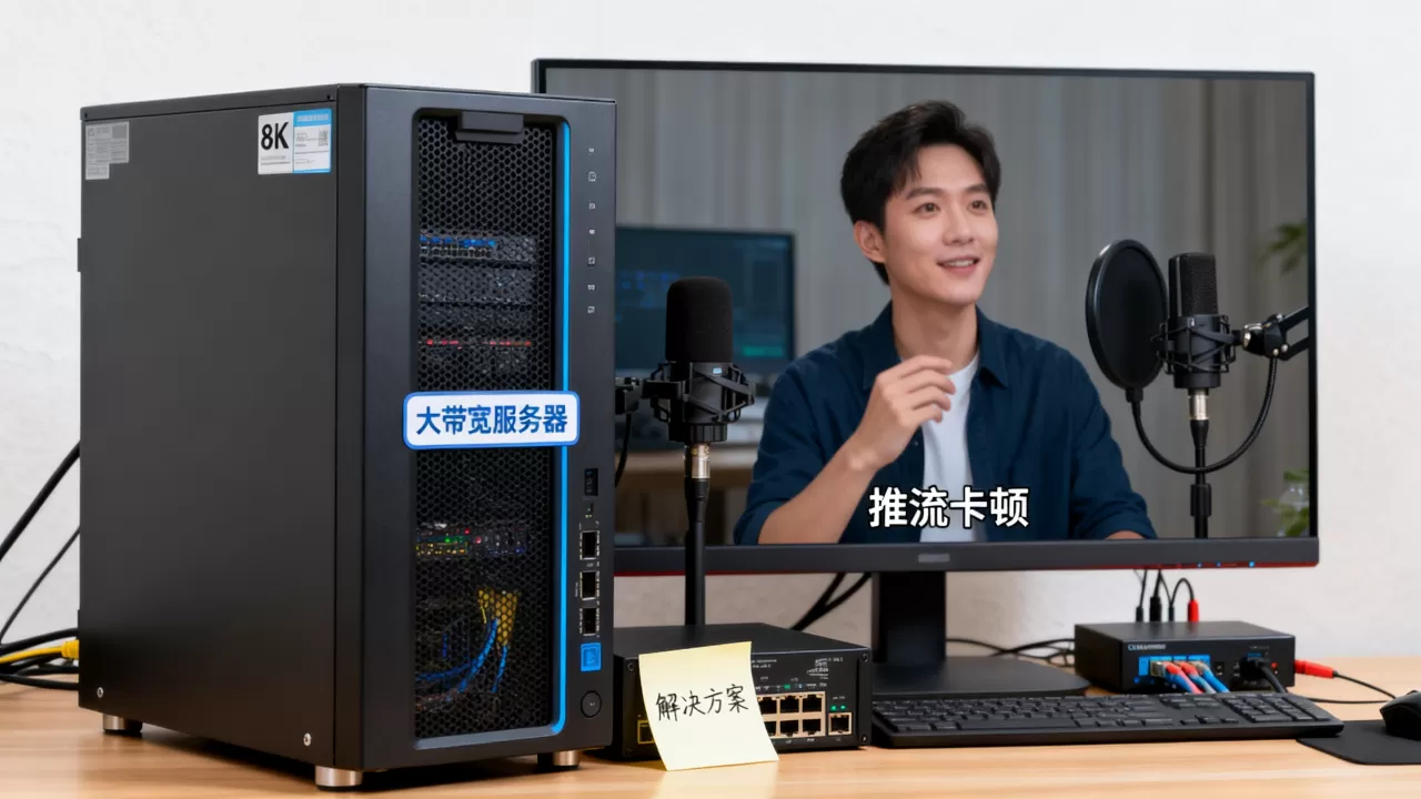 合肥直播推流一卡一顿换大带宽服务器能解决吗,怎么办? 合肥直播推流一卡一顿换大带宽服务器能解决吗,怎么办?