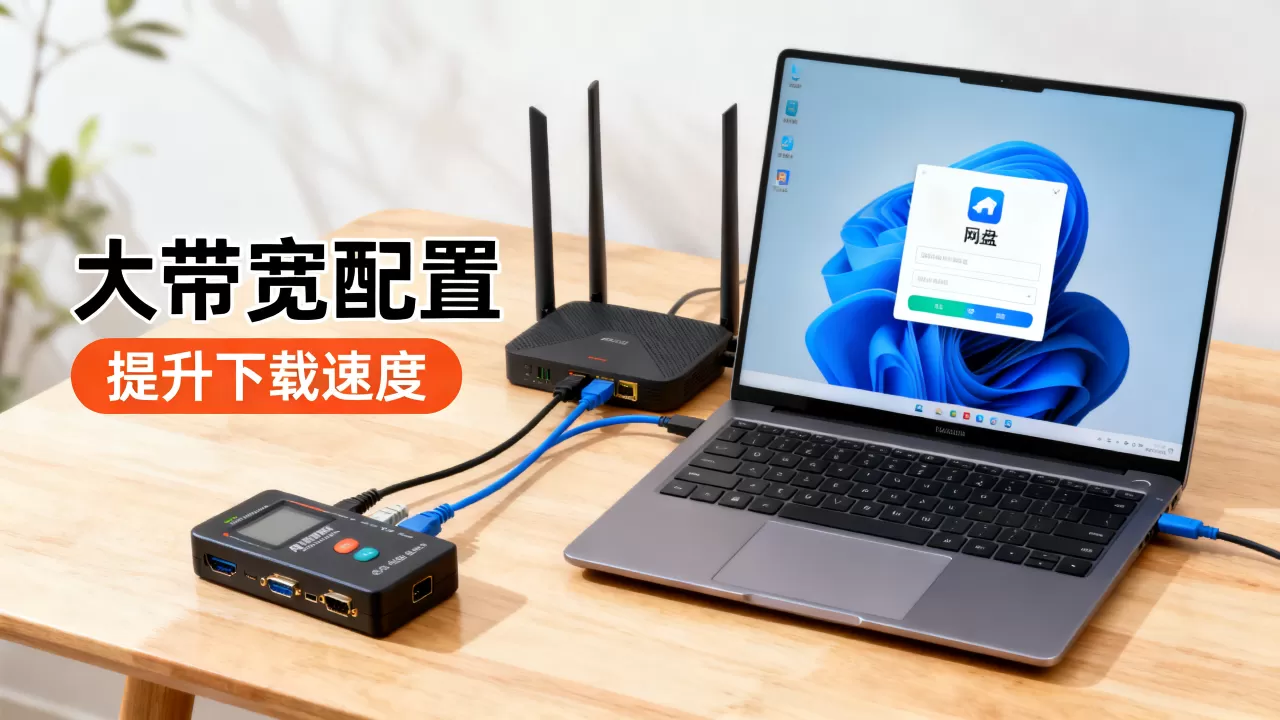 网盘下载限速怎么办,大带宽配置能解决吗,提升速度方法 网盘下载限速怎么办,大带宽配置能解决吗,提升速度方法