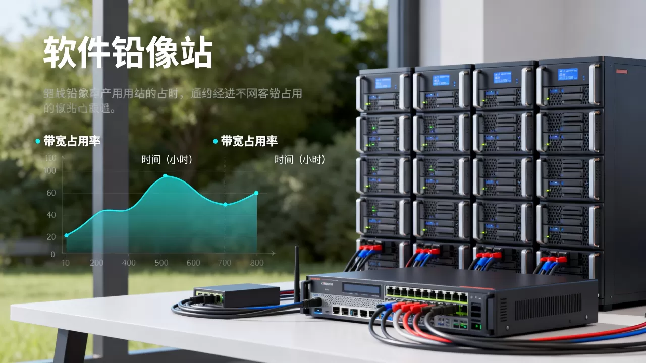 软件镜像站同步高峰的大带宽占用规律