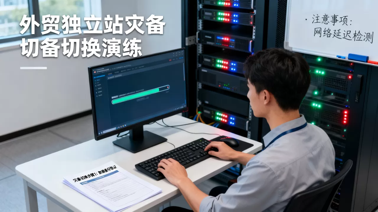 外贸独立站灾备切换演练怎么做?灾备切换注意什么 外贸独立站灾备切换演练怎么做?灾备切换注意什么