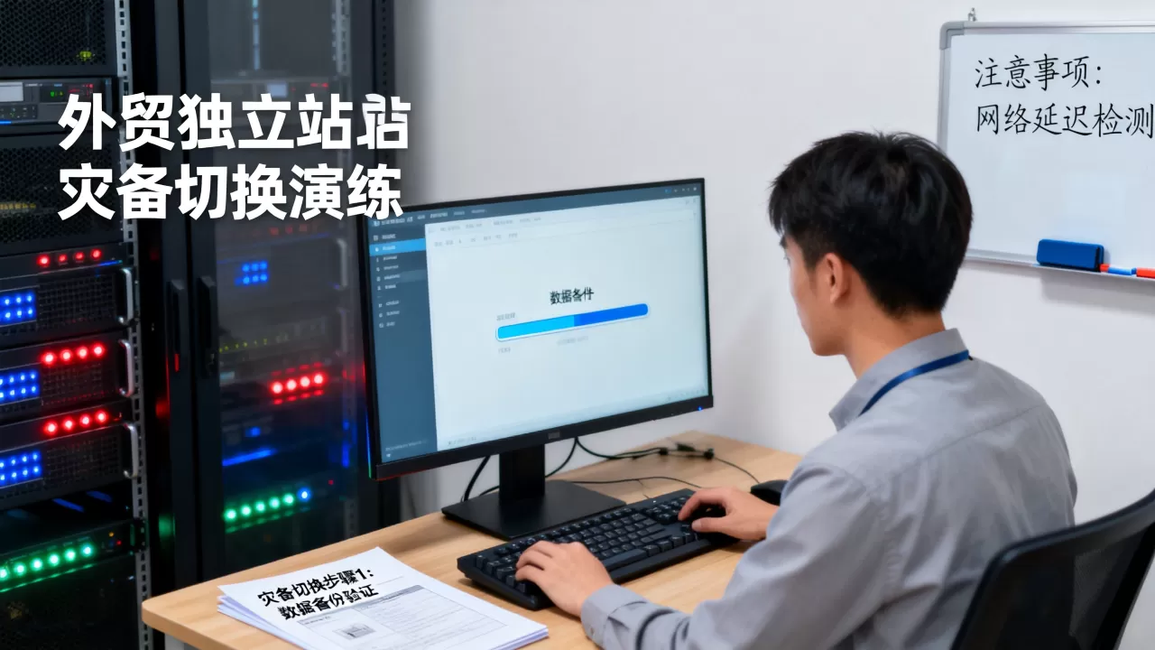 外贸独立站灾备切换演练怎么做?灾备切换注意什么 外贸独立站灾备切换演练怎么做?灾备切换注意什么