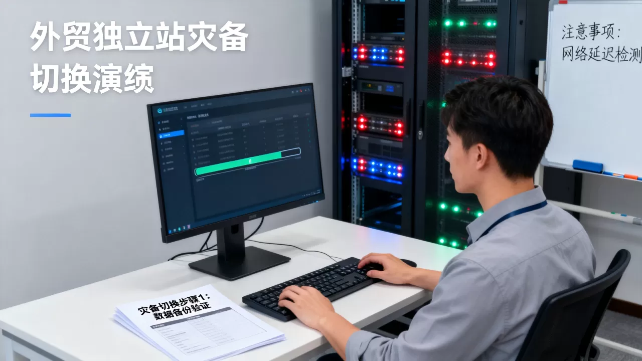 外贸独立站灾备切换演练怎么做?灾备切换注意什么 外贸独立站灾备切换演练怎么做?灾备切换注意什么