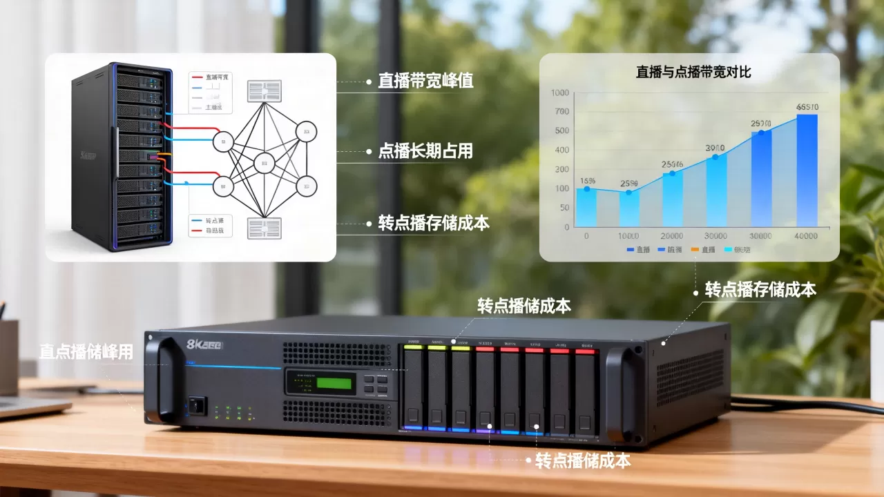 直播回放转点播后的大带宽成本变化,为什么直播转点播带宽费用更高? 直播回放转点播后的大带宽成本变化,为什么直播转点播带宽费用更高?