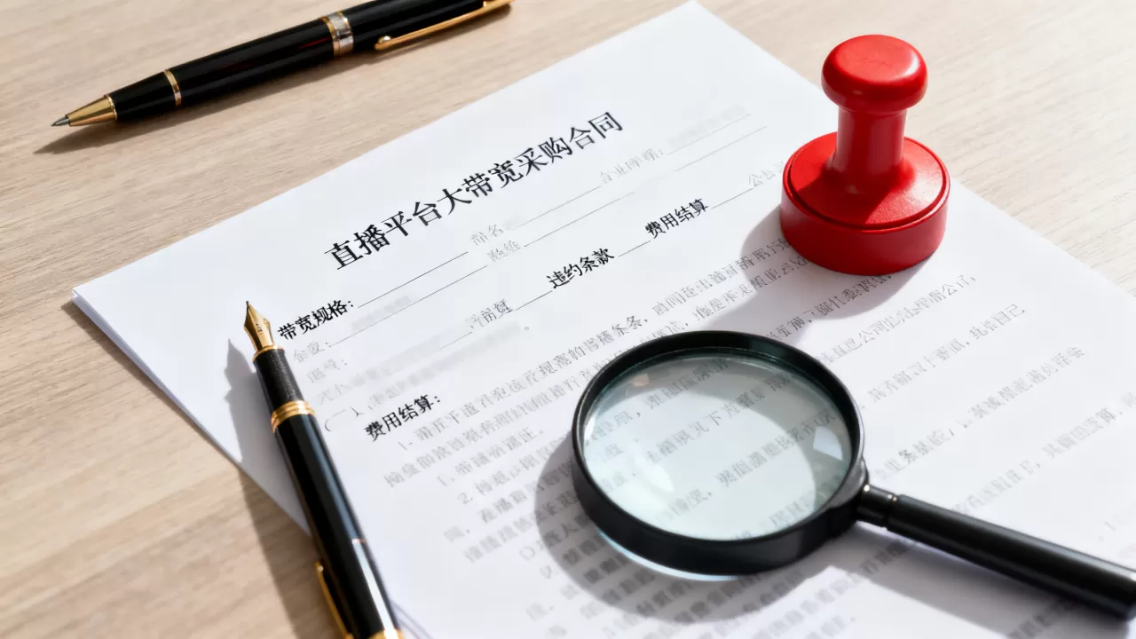 直播平台大带宽采购合同要盯哪些条款?如何避坑? 直播平台大带宽采购合同要盯哪些条款?如何避坑?